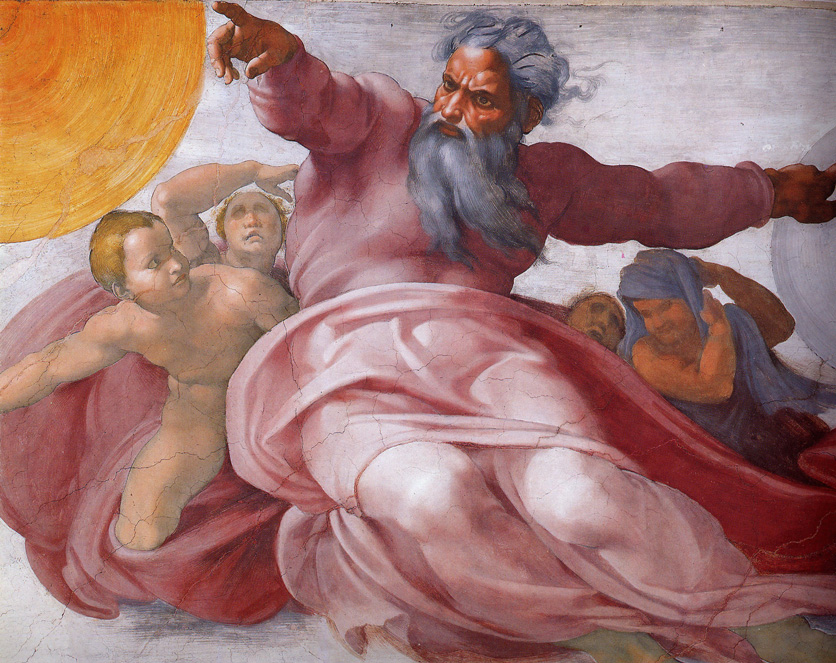 Michelangelo's "God"