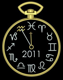 2011 Aquarius Clock
