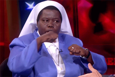 #BringBackOurGirls advocate Sr. Rosemary threatens to punch Stephen Colbert